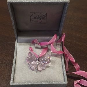 Lalique Papillon Butterfly Necklace